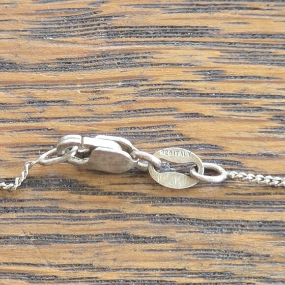 Seahorse w sterling silver chain. Vintage. - Picture 6 of 10